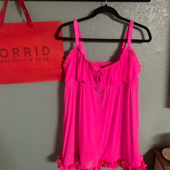 Torrid Overt Innocence Wireless Babydoll NWOT size 2 - Picture 5 of 9